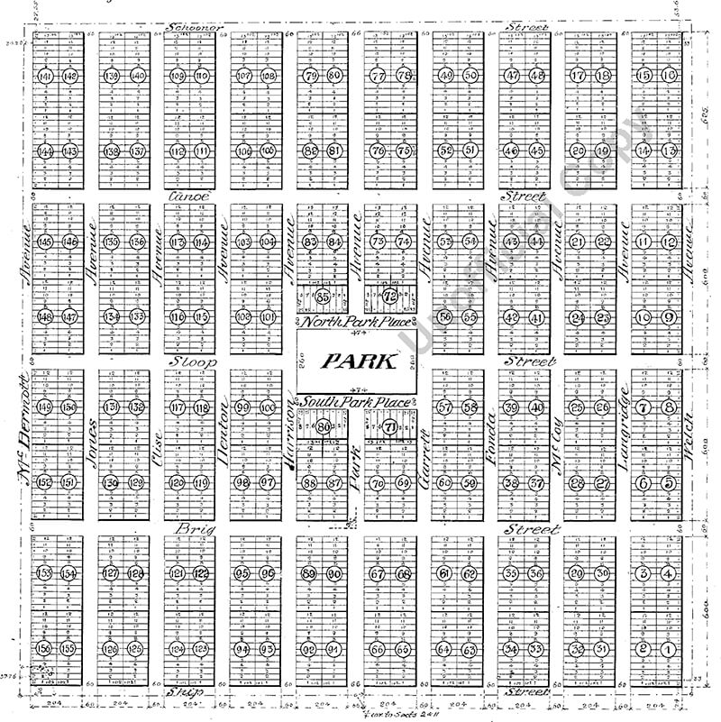 Plat of Salmon Bay Park